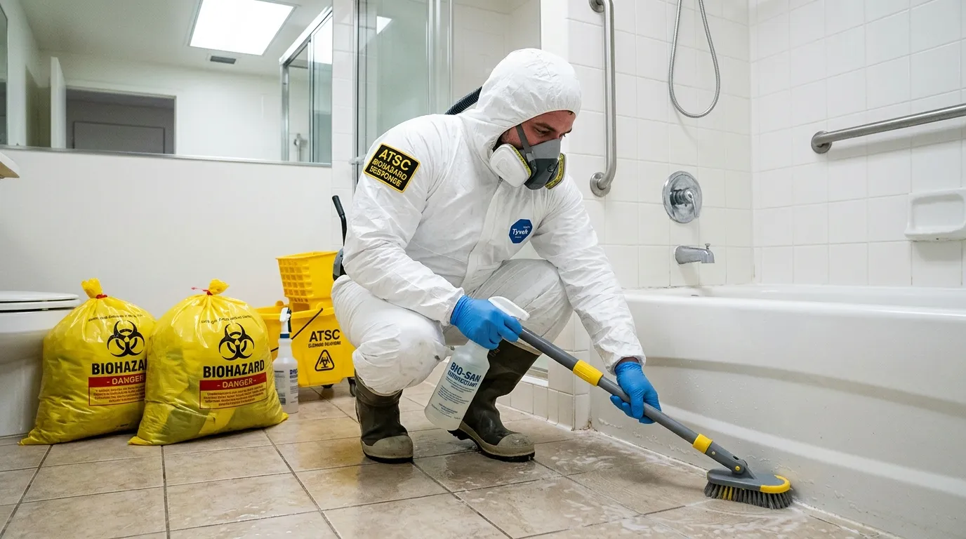 Decontamination equipment deployed for Blood Cleanup in Atwater Village